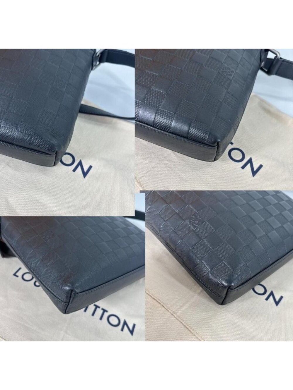 Louis Vuitton Super Damier Infini Pochette Shoulder Bag - Picture 11 of 15